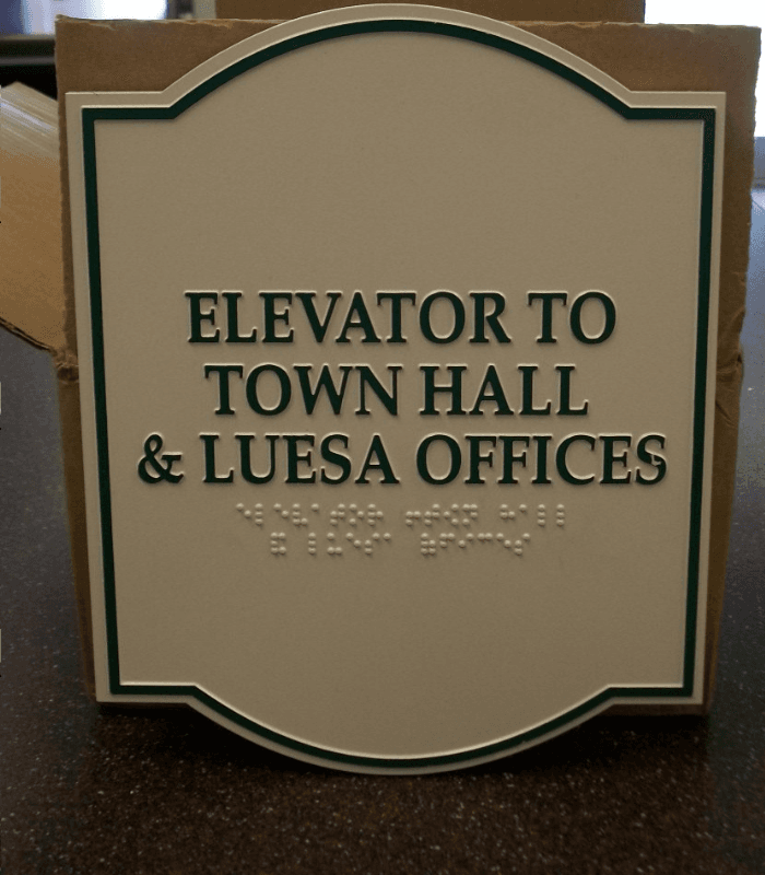 raised letter, photopolymer, ADA, Braile