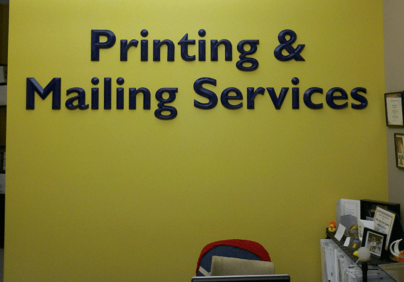 plastic formed letters