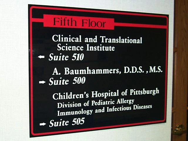 Directory Signs