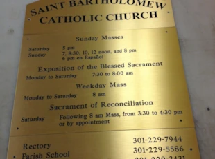 Engraved Brass Plaques