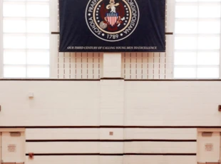 Fabric Printed Banner for Georgetown Preparatory School in Washington, DC