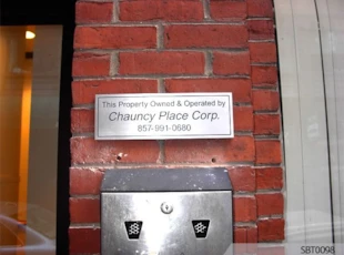 Exterior Engraved Sign