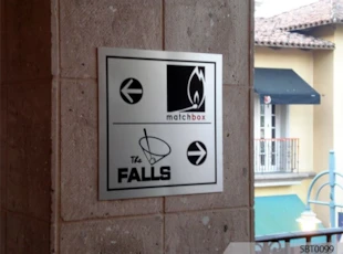 Engraved Metal Sign