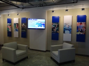 Acrylic Lobby Signage for Boland