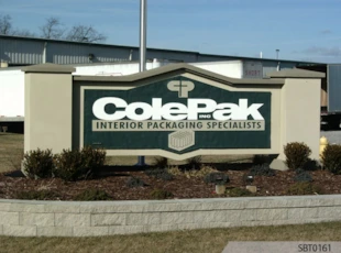 Monument Sign for ColePak Inc.