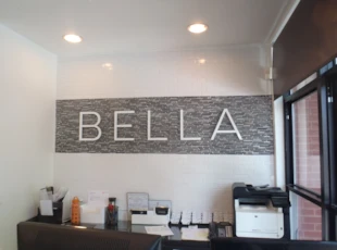 Interior Dimensional Lettering 