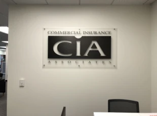 3D Logo Signs Lobby Office Reception Signage