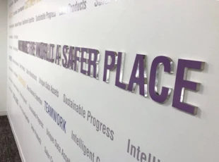Vinyl + Dimensional Word Wall