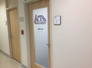 Printed Frosted Vinyl for Montgomery College in Rockville, MD
