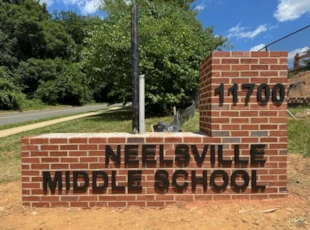 Monument Sign | Metal & Brick 