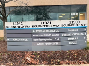 Monument Sign | Property Management | Aluminum Composite | ACM