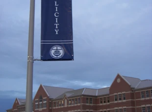 Pole Banners for Good Council HS