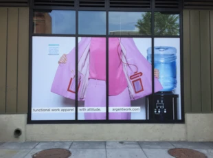 Vinyl Window Graphics for Argent in Washington, DC 