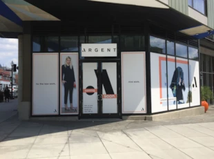 Vinyl Window Graphics for Argent in Washington, DC