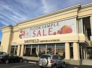 Perforated Vinyl Graphics for Sheffield Furniture in Rockville, MD 