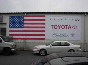 Large Format Banner for Jim Coleman Toyota