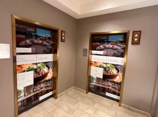 Wall Coverings | Vinyl | Elevator Decals | Graphics