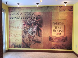 Wall Mural for Nestle Toll House Cafe in Gaithersburg, MD 