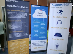 Dataprise Banner Stand 