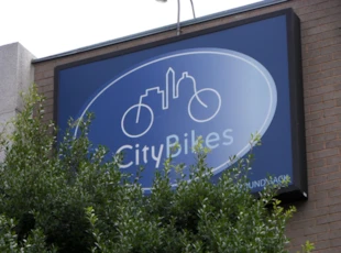 Exterior Lightbox for CityBikes in Washington, DC