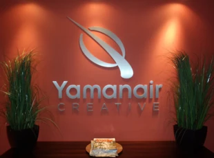 Metal Dimensional Lettering for Yamanair