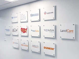 Conference Room Logo Wall
