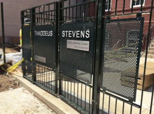 3D Sign - Perforated Aluminum Sign