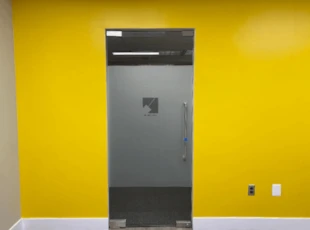 Window Graphics | Vinyl | Frosted Vinyl Door Covering
