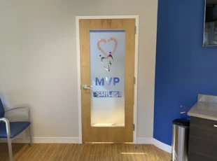 Custom Cut Frosted Privacy Film for Window