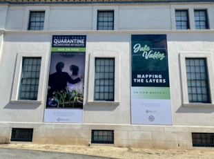 Custom printed oversized vinyl banners