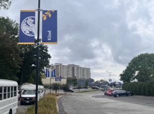 Outdoor Vinyl Parking Lot Banners