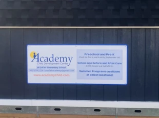 Outdoor Routed & Sandblasted | Schools, Colleges & Universities | MDO