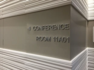 Silver Brush 3D Letters Signs by Tomorrow Rockville Maryland