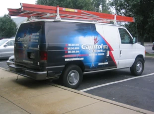 custom vehicle wrap van vinyl decal