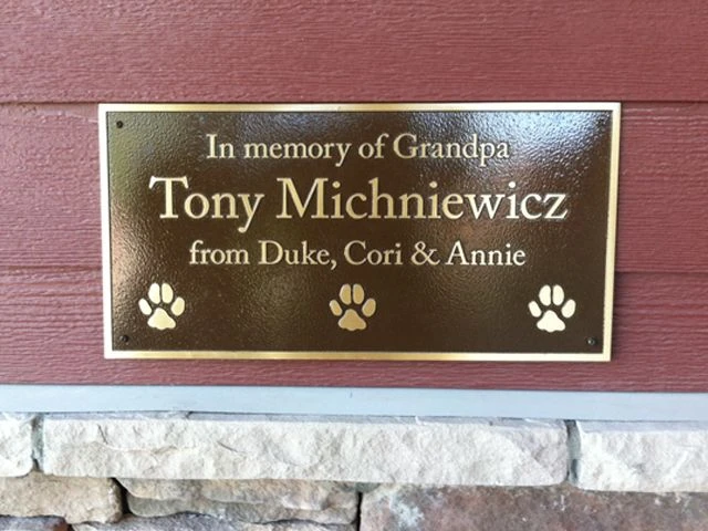Cast Metal Plaques