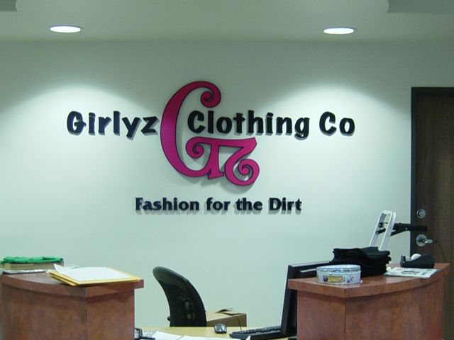 Interior Dimensional Letters