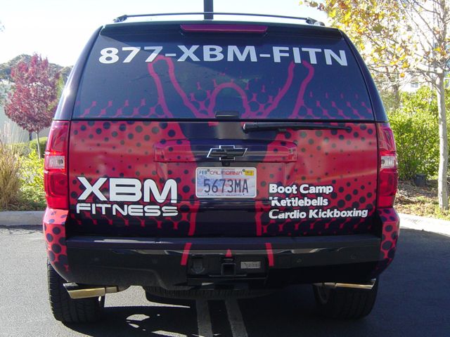 Vehicle Wrap - Rear