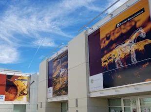 Banner Frame Western Science Center Hemet