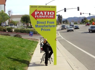 Sign Twirler Sign