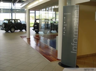 Auto Dealership Freestanding Frame