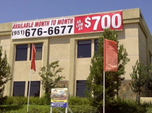Outdoor Banner with PVC Frame