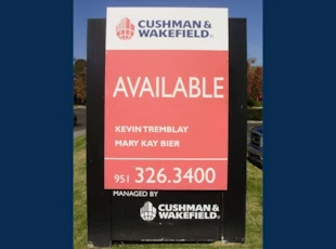 20' x 24' V-Sign