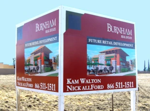 Commercial Real Estate Sign