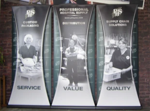Two-sided Banner Stands