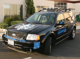 CA Pools Racing Team Car