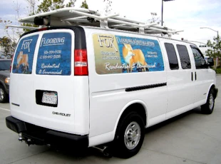 Perforated Window Vinyl
