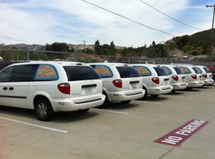 Escondido School - Perforate Window Vinyl