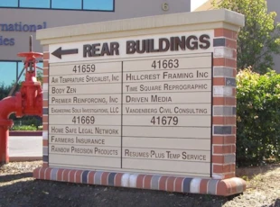 Monument Sign