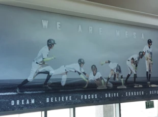 Wall Covering Mesa High School Murrieta