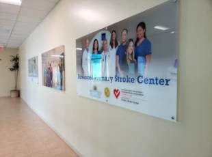 Acrylic with Standoffs | Healthcare | Acrylic